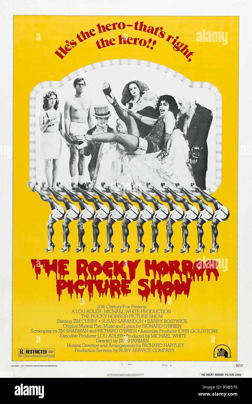 Original film title: THE ROCKY HORROR PICTURE SHOW. English title: THE ROCKY HORROR PICTURE SHOW. Year: 1975. Director: JIM SHARMAN. Credit: 20TH CENTURY FOX / Album Stock Photo