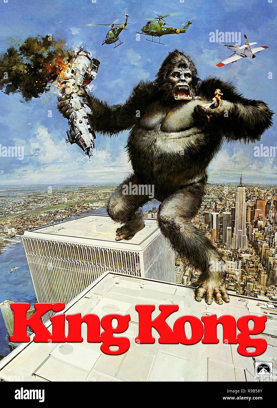 キングコング　76年　アメリカ公開時オリジナルポスター キングコング 76年 アメリカ公開時オリジナルポスター Amazon