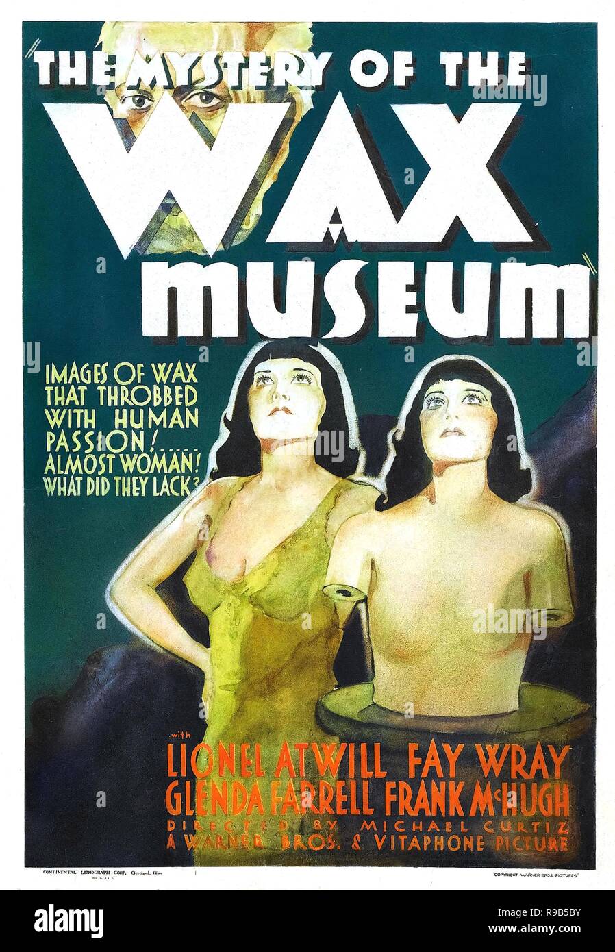 Original film title MYSTERY OF THE WAX MUSEUM. English title MYSTERY OF THE WAX MUSEUM. Year