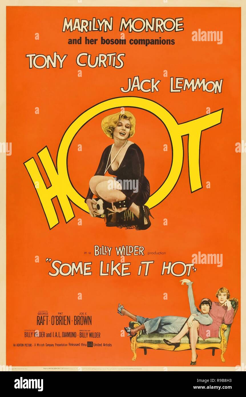 Original film title: SOME LIKE IT HOT. English title: SOME LIKE IT HOT. Year: 1959. Director: BILLY WILDER. Credit: UNITED ARTISTS / Album Stock Photo