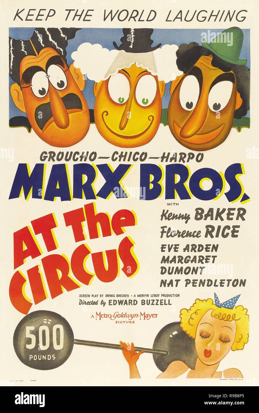 Original film title: AT THE CIRCUS. English title: AT THE CIRCUS. Year: 1939. Director: EDWARD BUZZELL. Credit: M.G.M. / Album Stock Photo