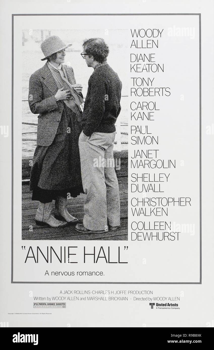 Original film title: ANNIE HALL. English title: ANNIE HALL. Year: 1977. Director: WOODY ALLEN. Credit: UNITED ARTISTS / Album Stock Photo