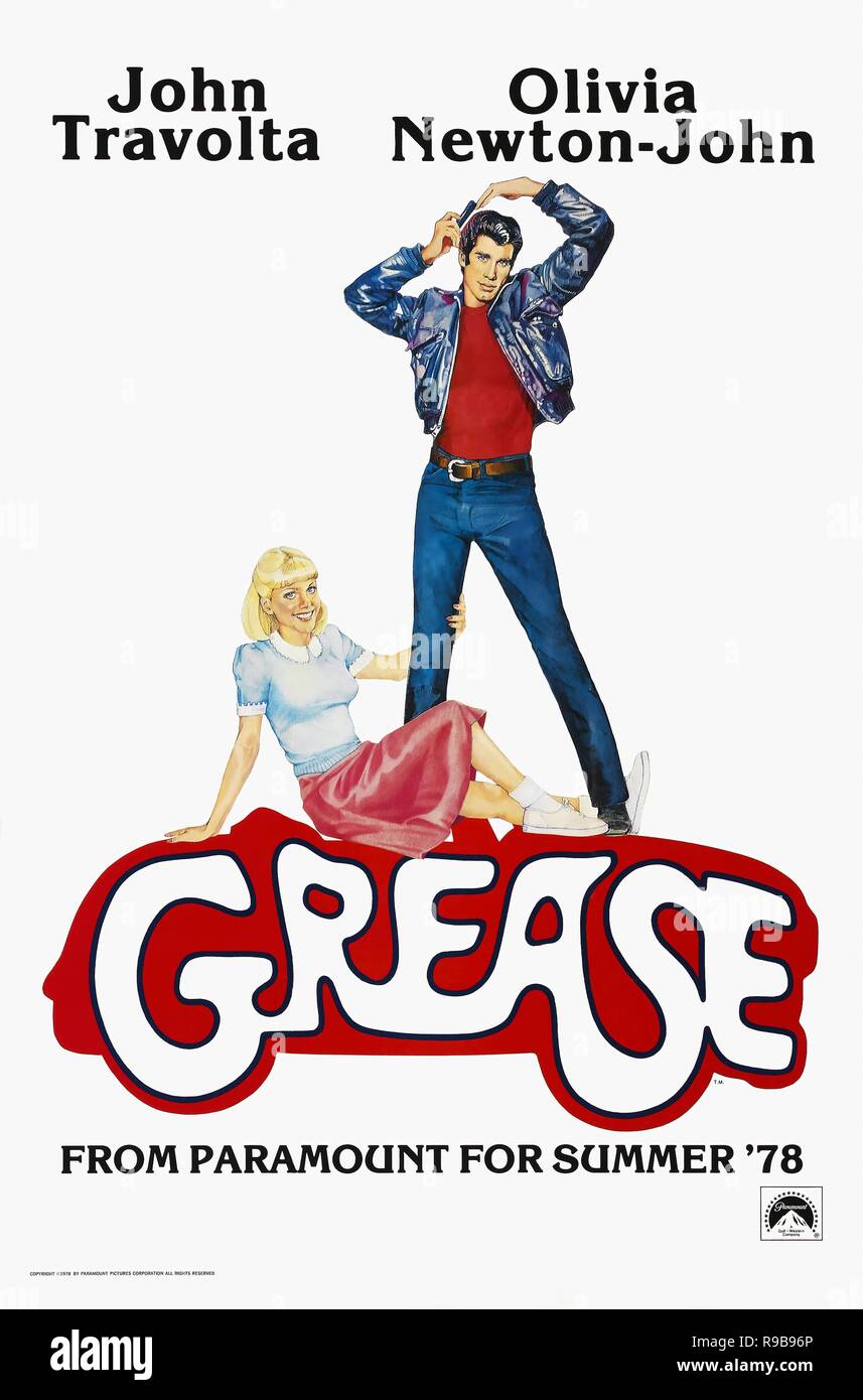 Original film title: GREASE. English title: GREASE. Year: 1978. Director: RANDAL KLEISER. Credit: PARAMOUNT PICTURES / Album Stock Photo