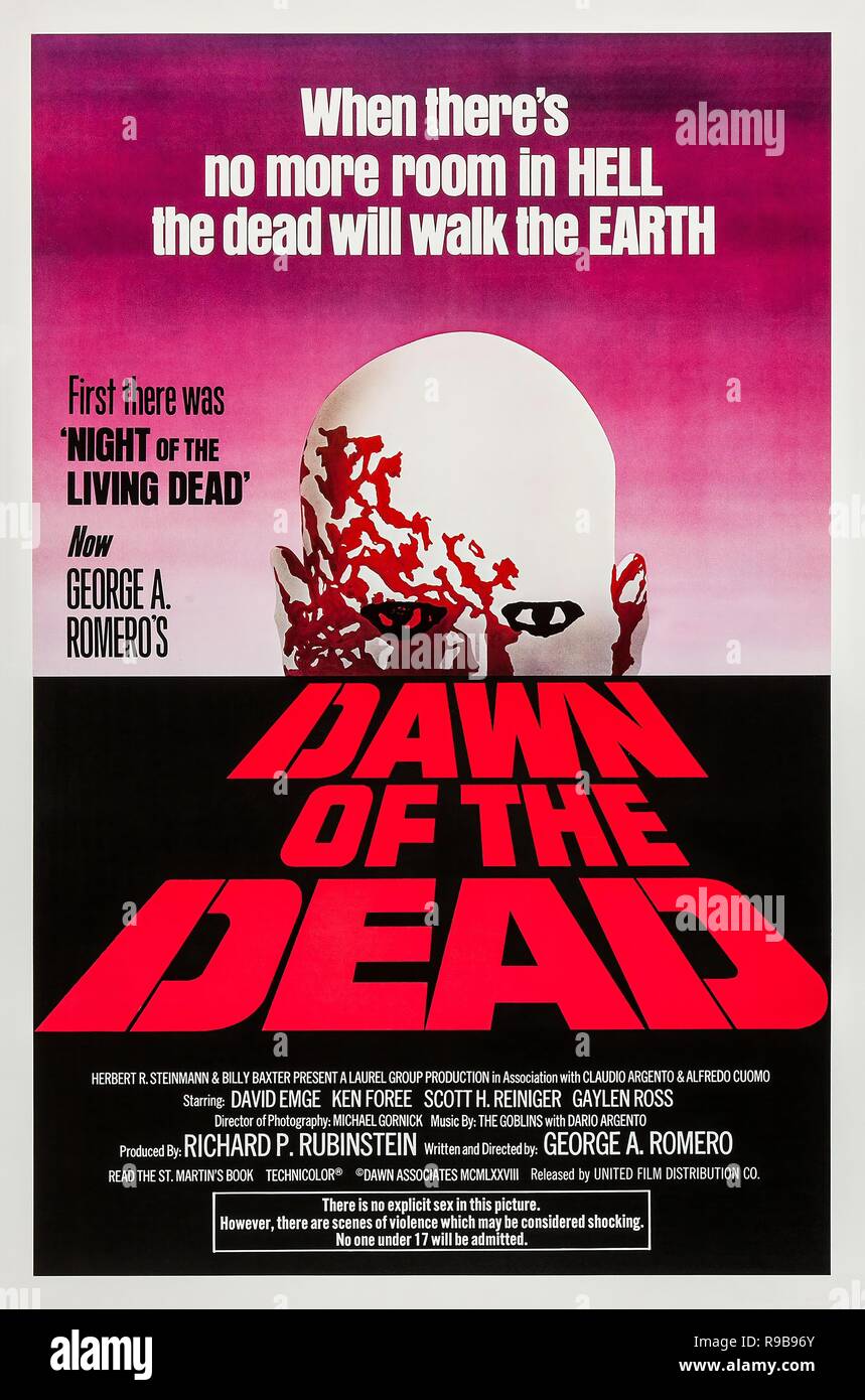 Original film title: DAWN OF THE DEAD. English title: DAWN OF THE DEAD. Year: 1978. Director: GEORGE A. ROMERO. Credit: UNITED FILM / Album Stock Photo