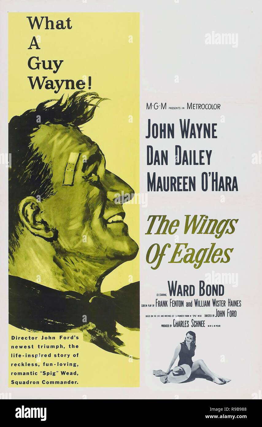 Original film title THE WINGS OF EAGLES. English title THE WINGS OF