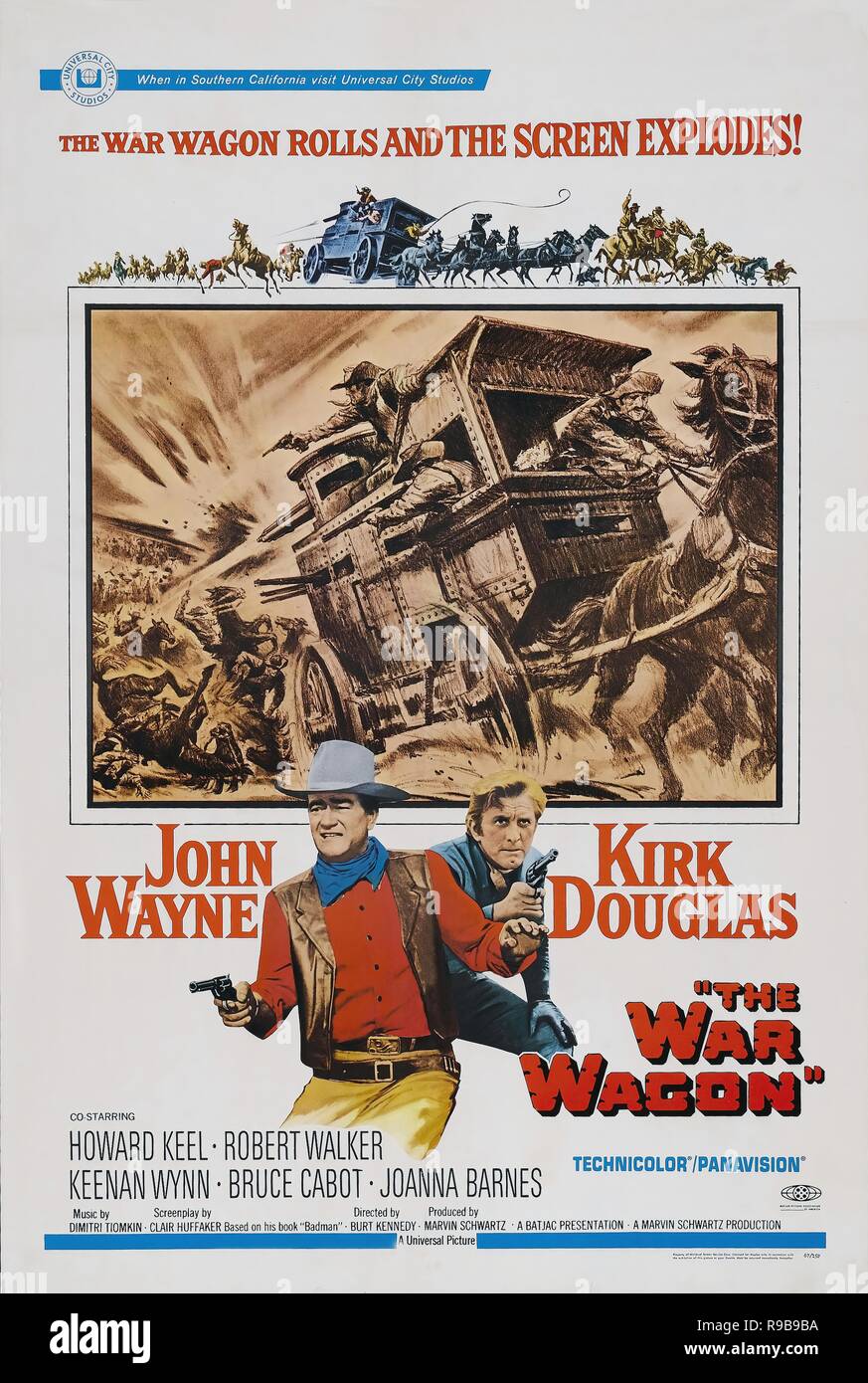 Original film title: THE WAR WAGON. English title: THE WAR WAGON. Year: 1967. Director: BURT KENNEDY. Credit: UNIVERSAL PICTURES / Album Stock Photo