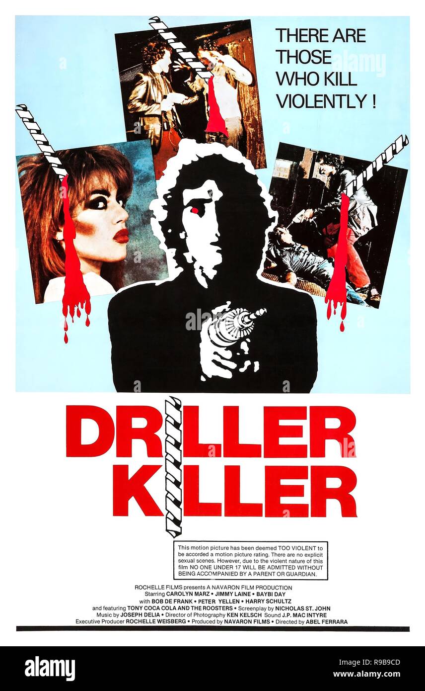 Original film title: THE DRILLER KILLER. English title: THE DRILLER KILLER. Year: 1979. Director: ABEL FERRARA. Credit: NAVARON FILMS / Album Stock Photo