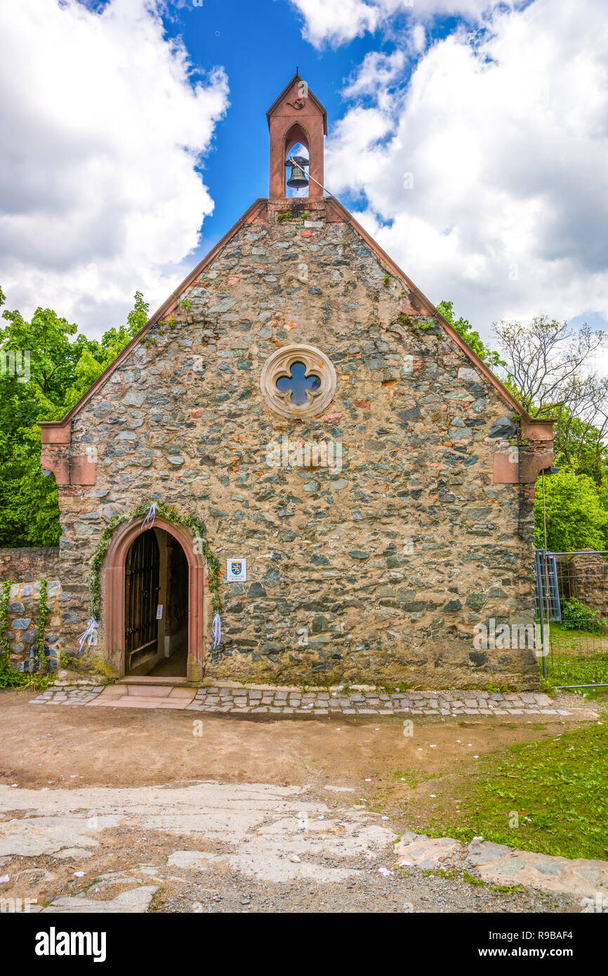 Castle Frankenstein, DarmstadtEberstadt, Germany Stock Photo Alamy