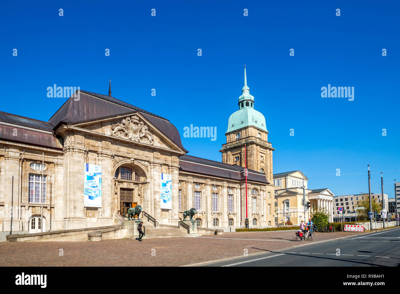 Museum, Darmstadt, Germany Stock Photo