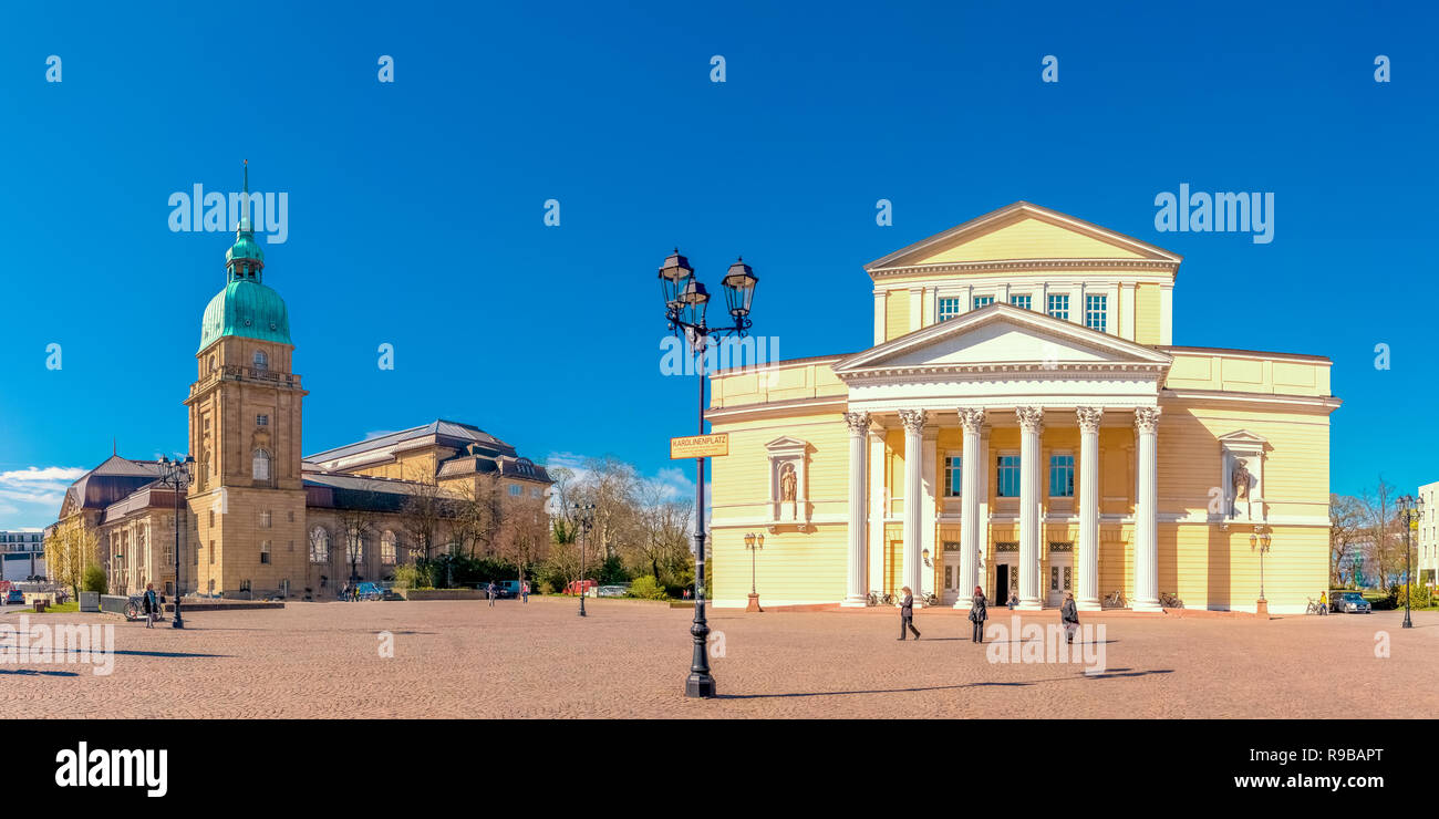 Museum and Archiv, Darmstadt, Germany Stock Photo