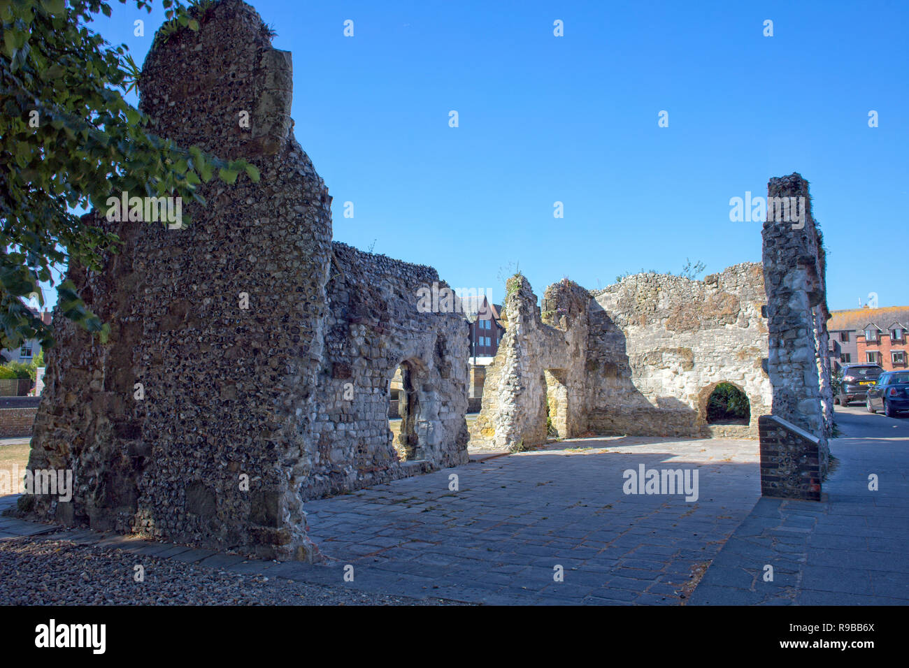 Ruins of a Blackfriars Monastery, Arundel, West Sussex, England, UK ...