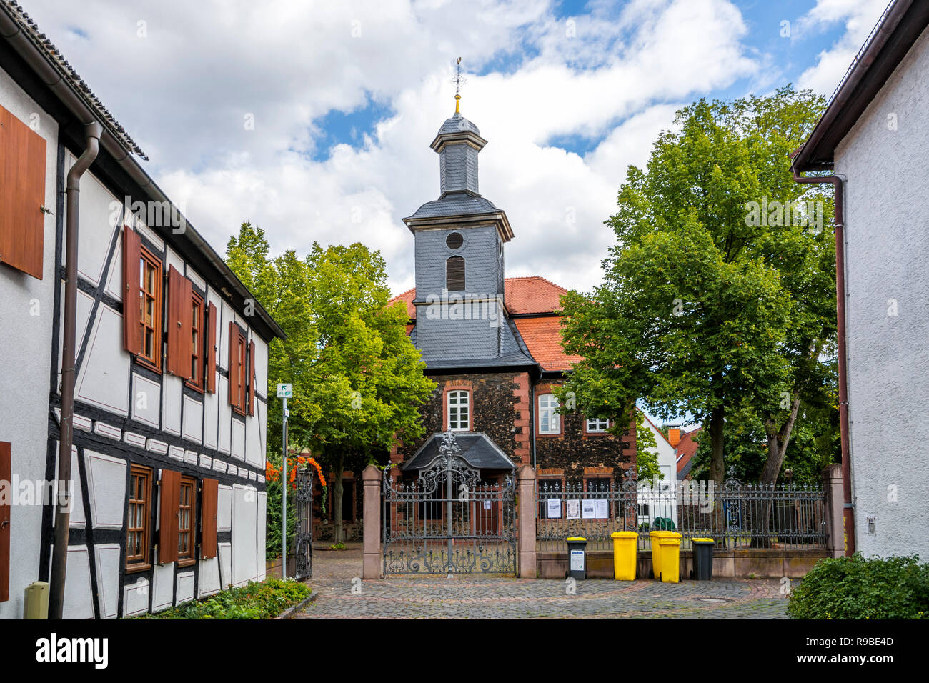 Hanau, Market, Germany Stock Photo