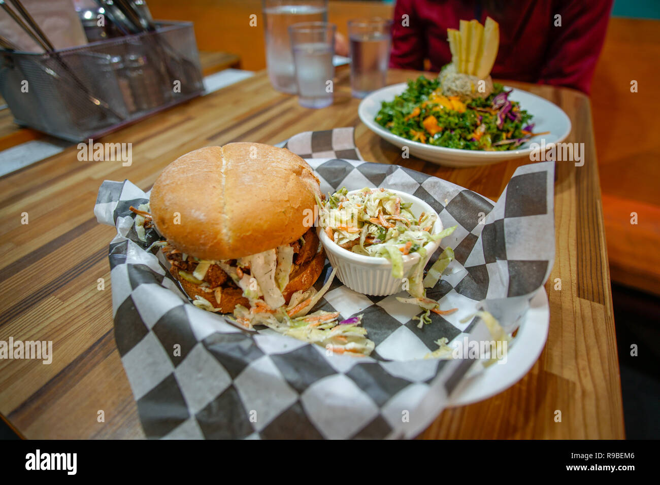 Off the Griddle vegan restaurant in Portland, Oregon Stock Photo Alamy