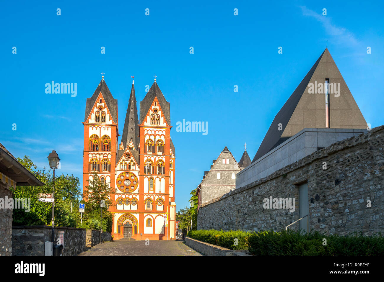Cathedral, Limburg an der Lahn, Germany Stock Photo