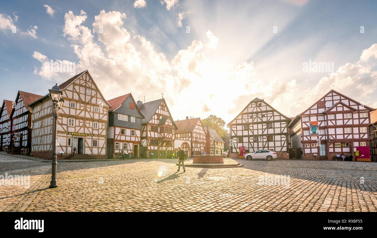 Hessenpark, Neu-Anspach, Germany Stock Photo