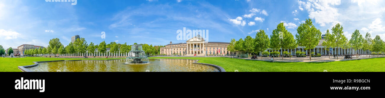 Casino, Kurhaus, Wiesbaden, Germany Stock Photo