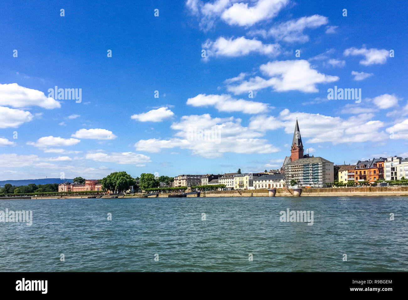 Castle Biebrich, Wiesbaden, Germany Stock Photo