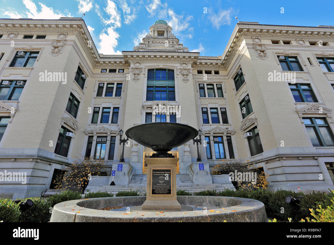 City Hall Yonkers New York Stock Photo Alamy
