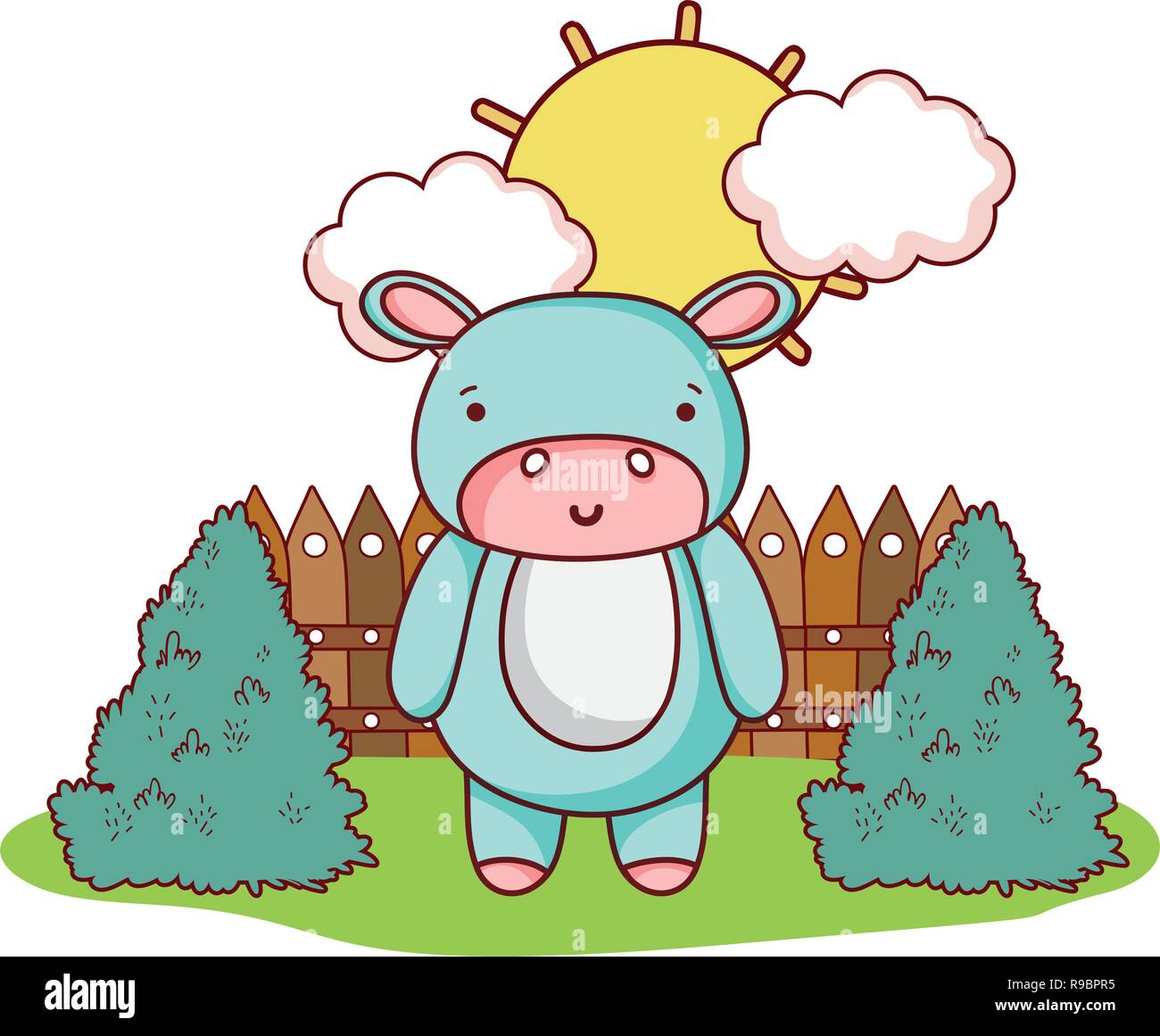 cute animal cartoon Stock Vector Image & Art Alamy