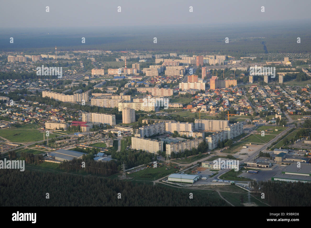 Kovrov city from air vladimir hi-res stock photography and images - Alamy