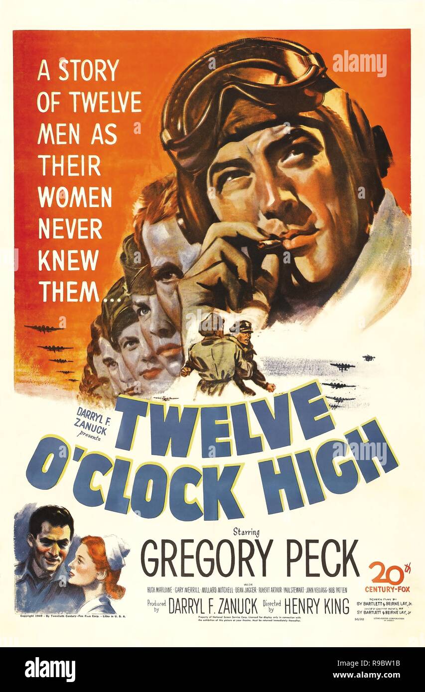 Twelve o'clock high hi-res stock photography and images - Alamy