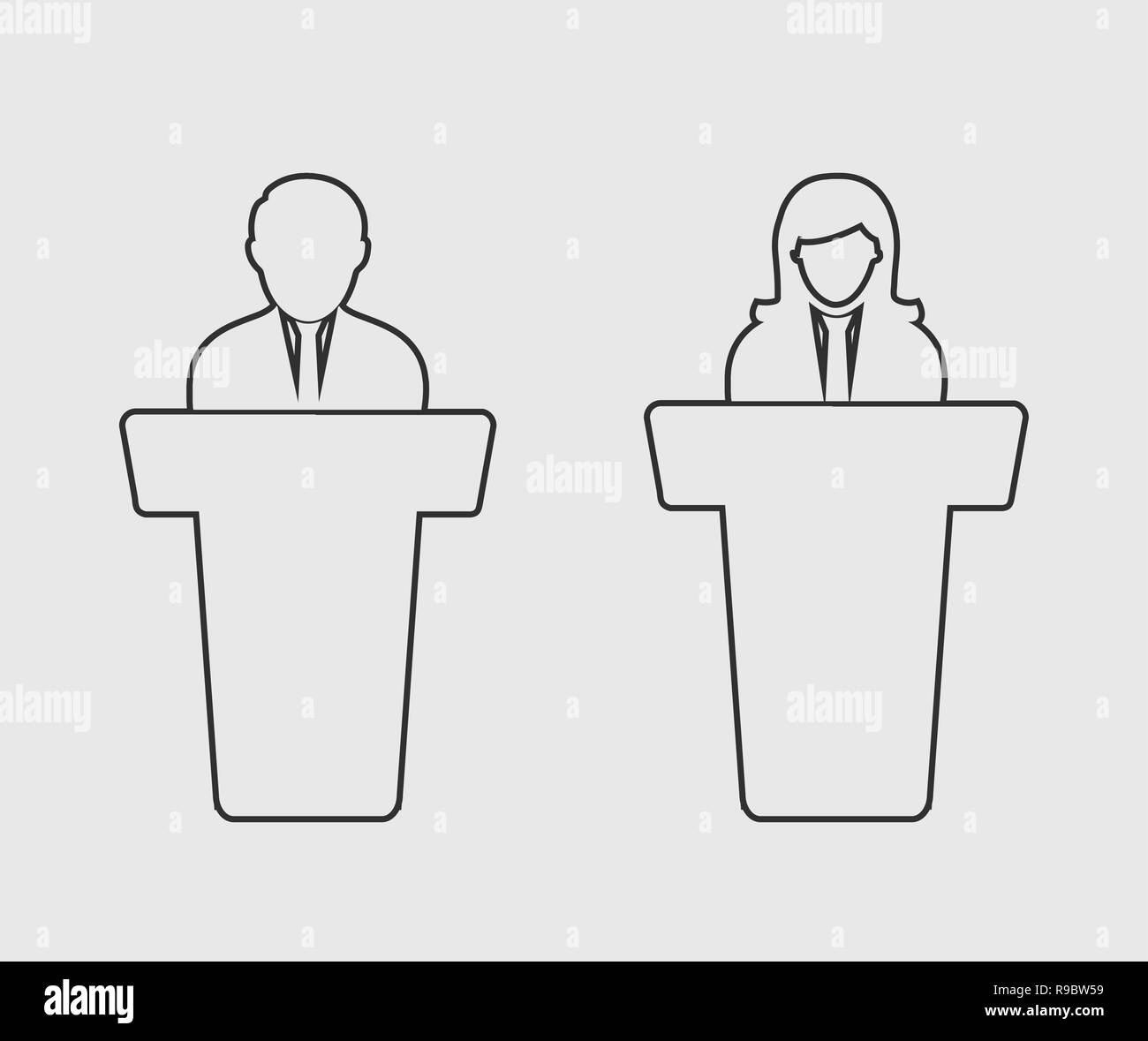 Polemic Stock Vector Images - Alamy