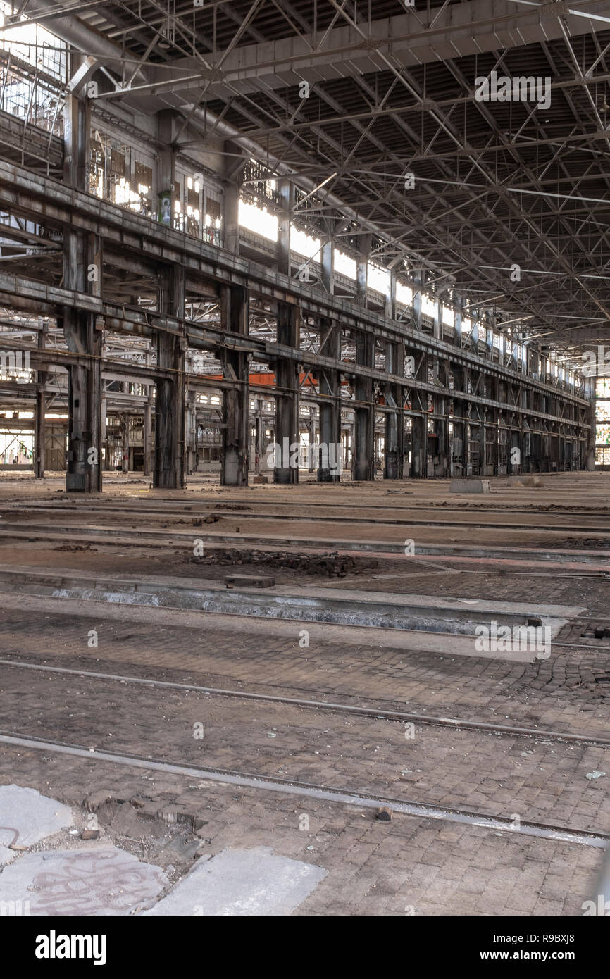 Albuquerque rail yards Stock Photo