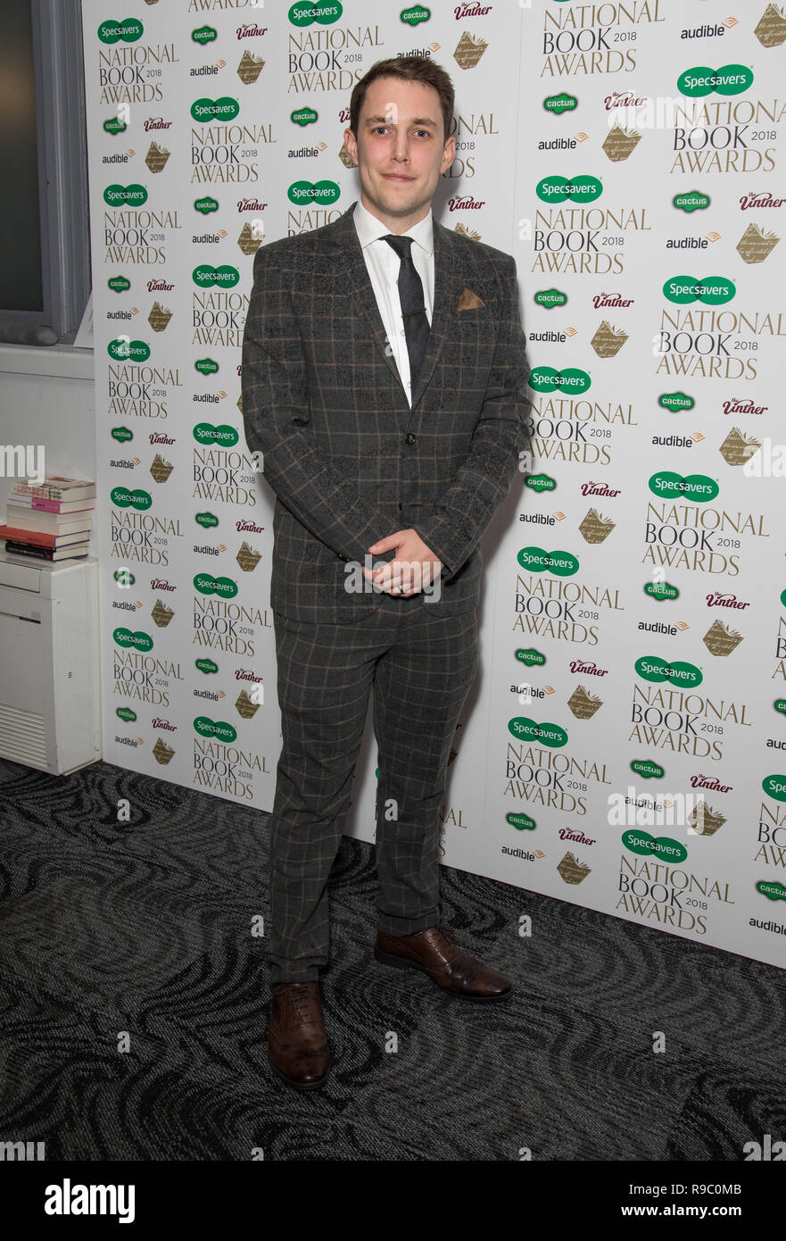 Guest arrivals at The Specsavers National Book Awards 2018 Featuring: Tom  Fordyce Where: London, United Kingdom When: 20 Nov 2018 Credit: Phil  Lewis/WENN.com Stock Photo - Alamy