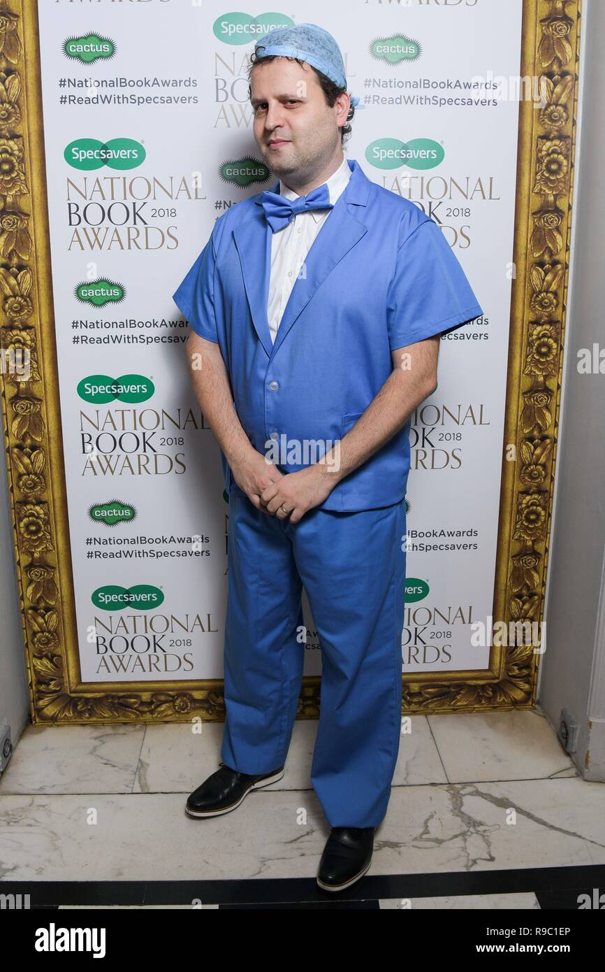 Guest arrivals at The Specsavers National Book Awards 2018 Featuring