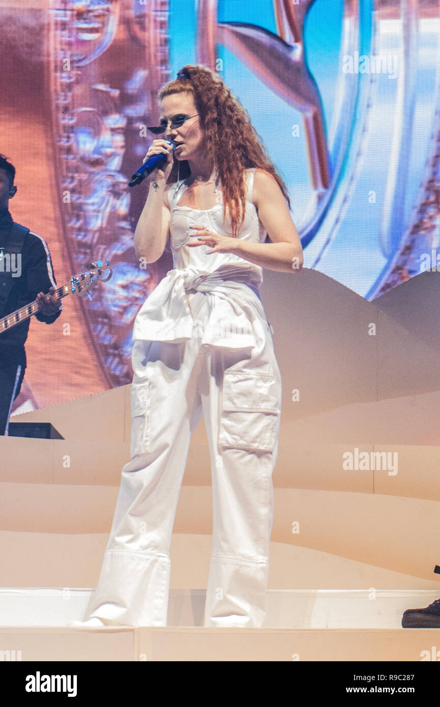 Jess Glynne performs at the O2 Arena Featuring: Jess Glynne Where ...