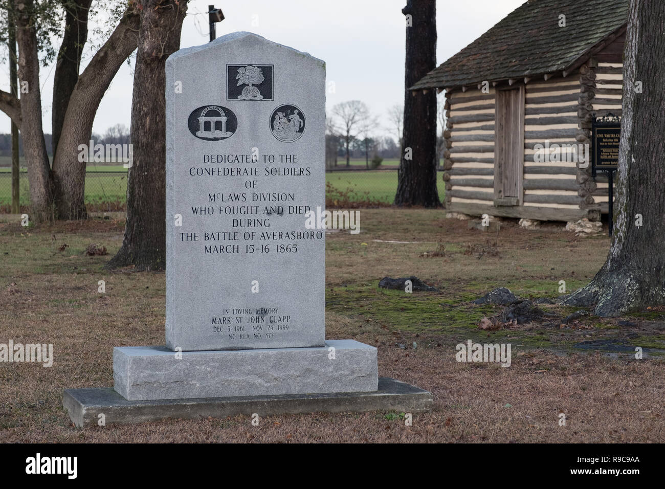 Confederate Soldiers Monument Averasboro Battle Field, NCCirca 2018