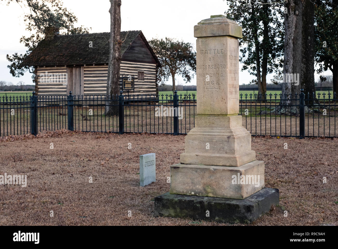 Battle Averasboro Battle Field, NCCirca 2018 Civil War Battlefield