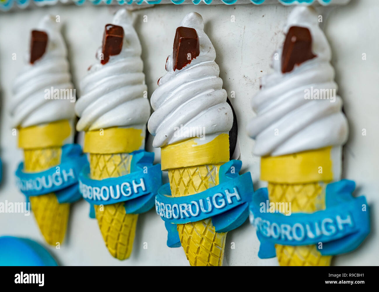 Seaside novelties, trinkets and tat, in shops by the sea Stock Photo