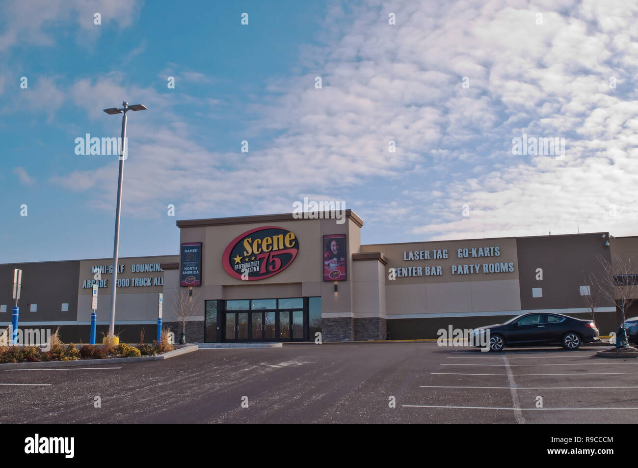 Scene 75 A Family Fun Center Located In Edgewood Pennsylvania Usa Stock Photo Alamy
