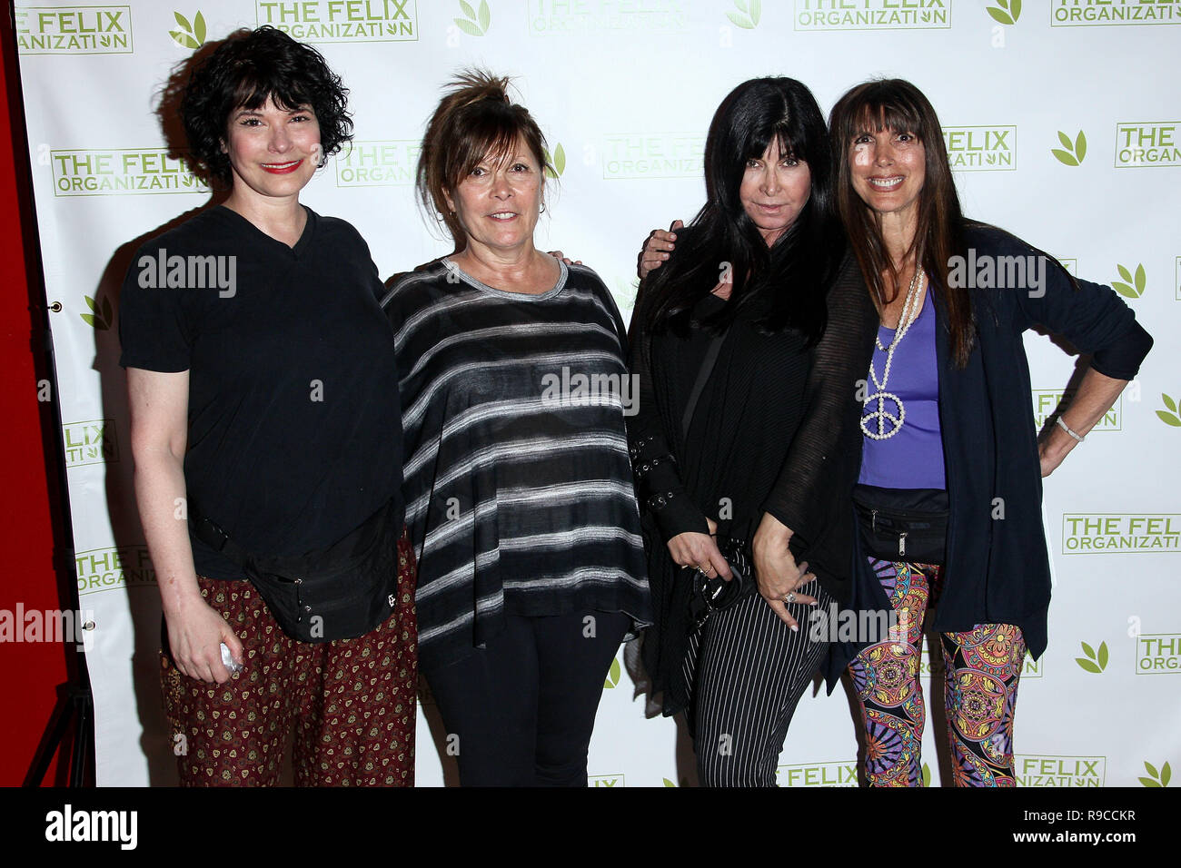 NEW YORK, NY - MAY 15:  Actress Terri Garber, Felix Co-founders Sheila Jaffe, Myra Scheer and Judy Taylor attend the 2016 'Dance This Way' Dance-A-Thon Benefit hosted by The Felix Organization on May 15, 2016 in New York, New York.  (Photo by Steve Mack/S.D. Mack Pictures) Stock Photo