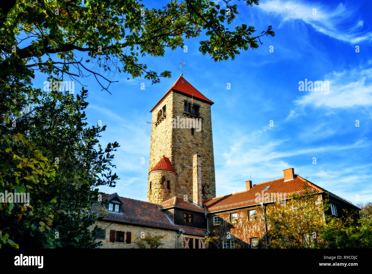 Wachenburg Castle, Weinheim, BadenWurttemberg, Germany Stock Photo Alamy