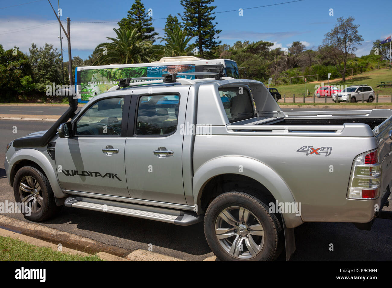 Ford Ranger wildtrak 4x4 utility vehicle,Sydny,Australia Stock Photo