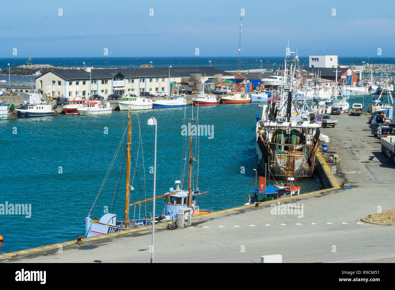 Europe - Skagen in Denmark Stock Photo