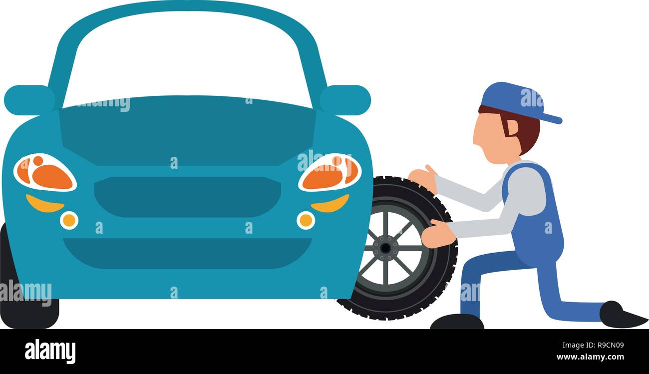 Car mechanic concept Stock Vector Image & Art Alamy