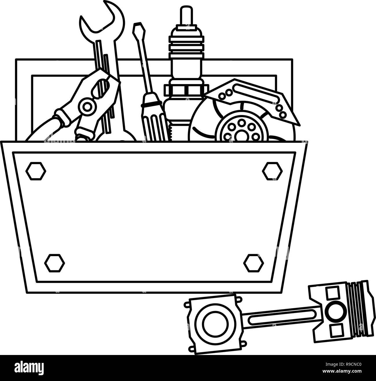 Clip Art Mechanic Tool Box at Wyatt Andres blog
