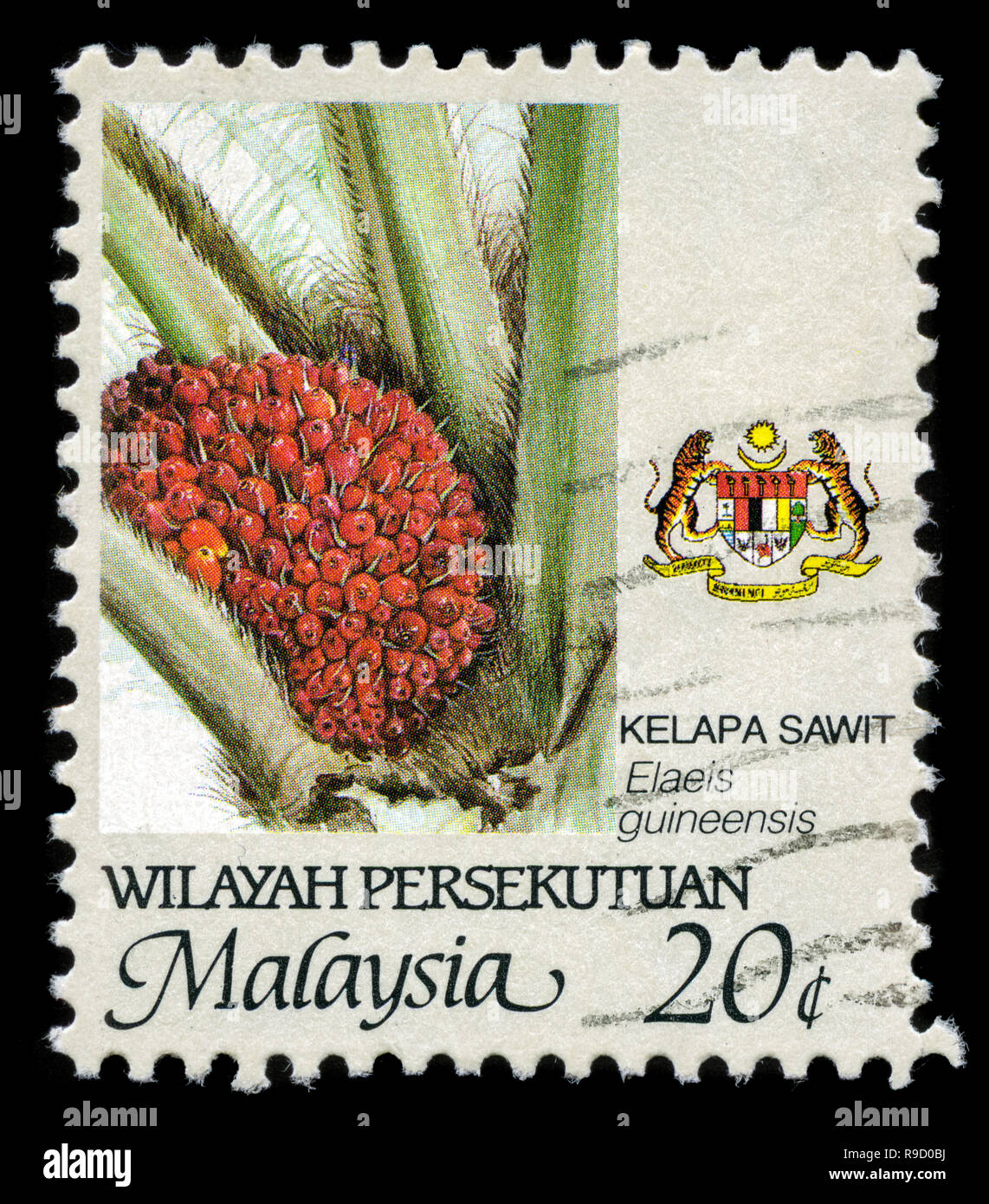 Postage stamp from Malaysia in the series issued in 1986 Stock Photo