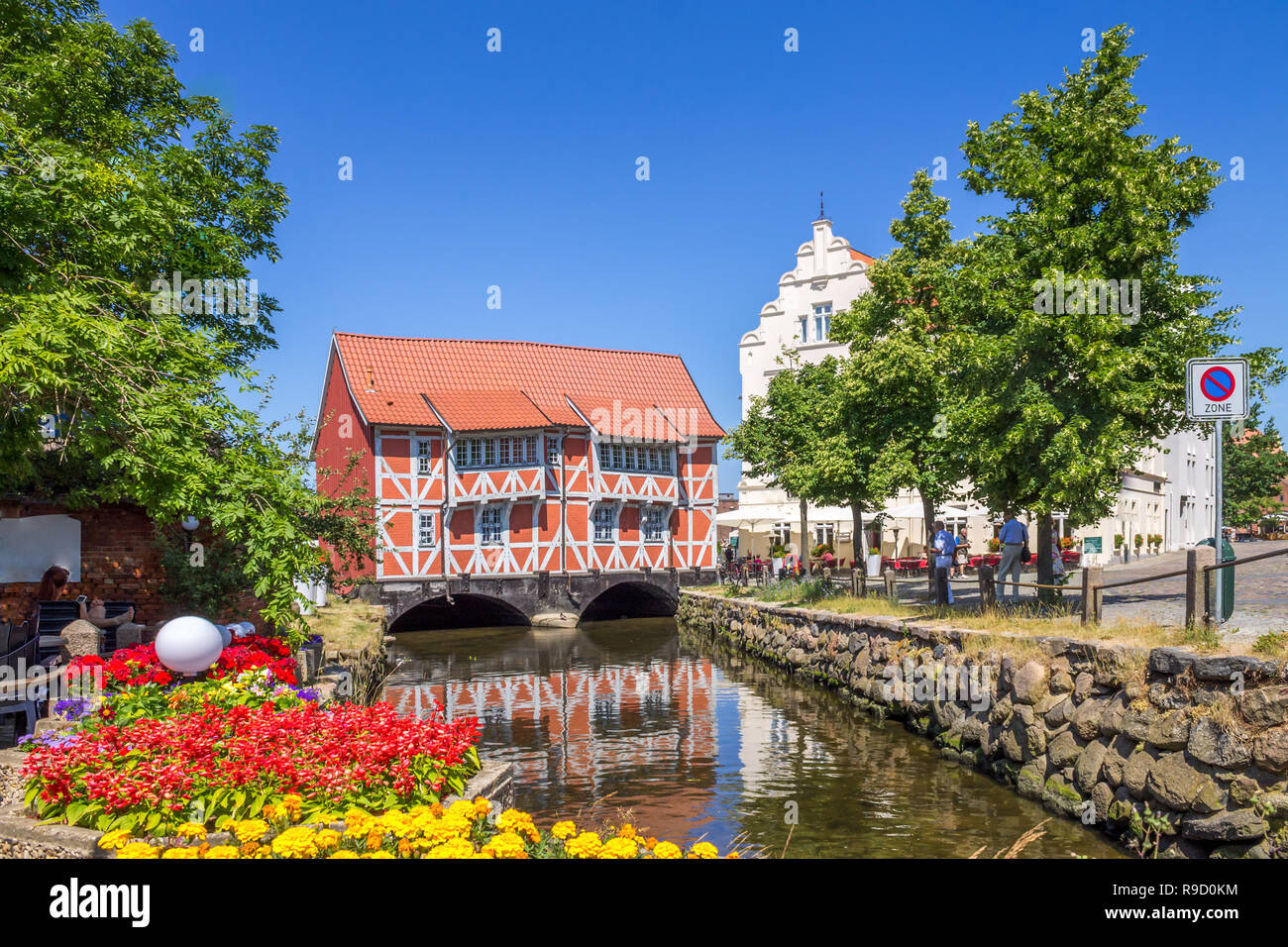 Historical City of Wismar, Germany Stock Photo Alamy