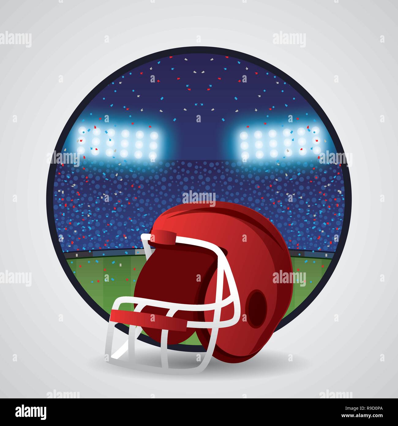 american football helmet Stock Vector Image & Art - Alamy