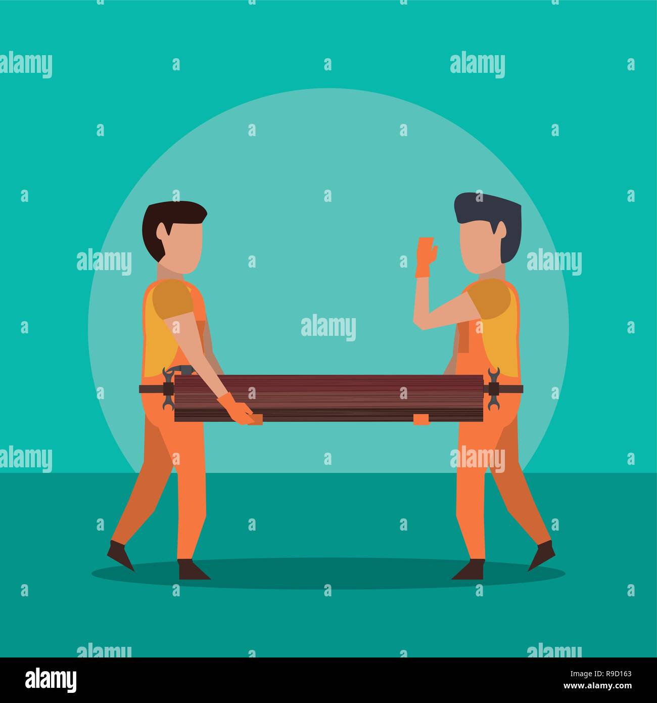 Construction worker avatar Stock Vector Image & Art - Alamy