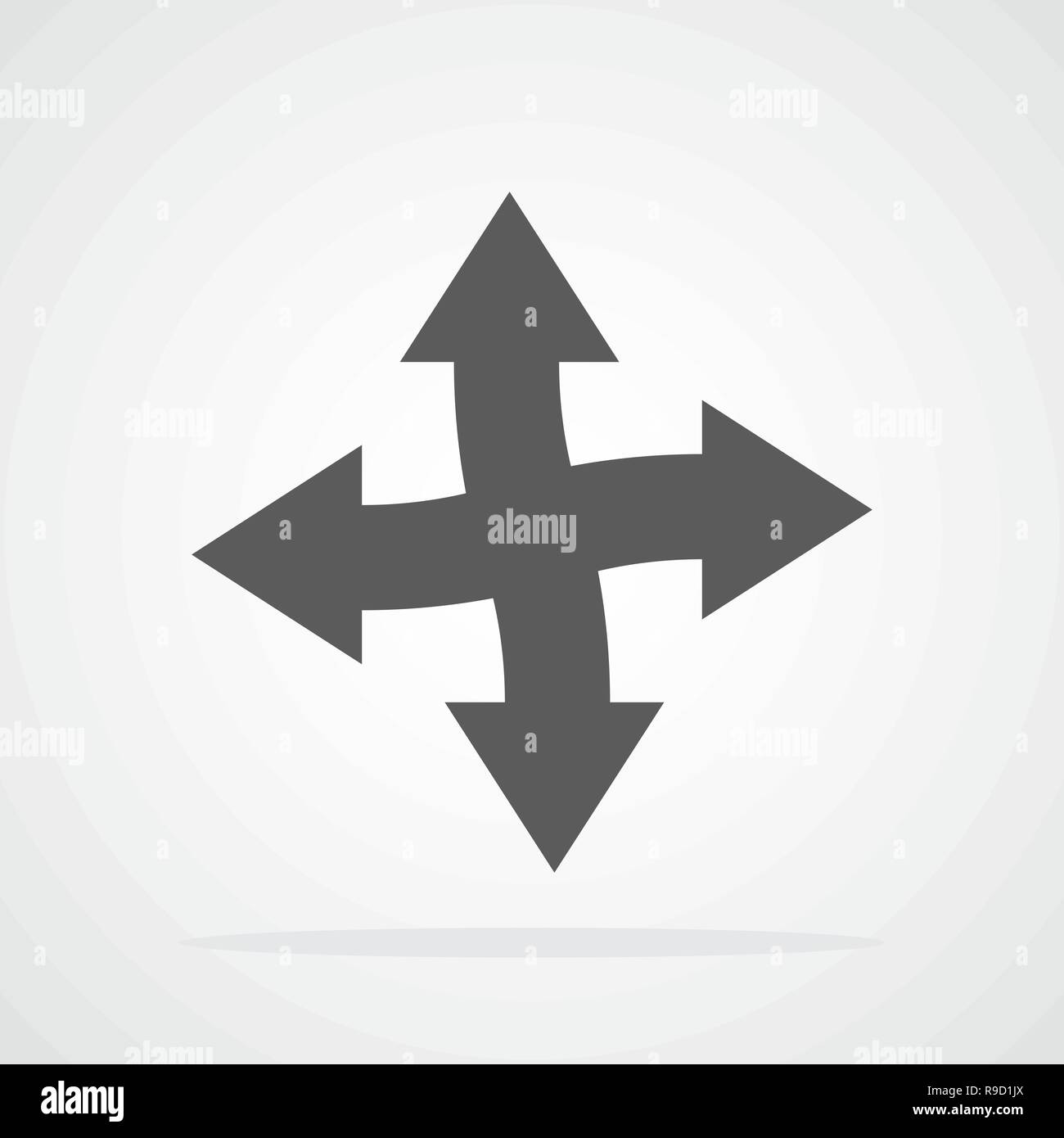 Outward symbol Stock Vector Images Alamy