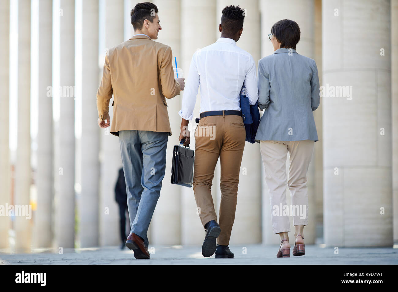 Moving to work Stock Photo Alamy