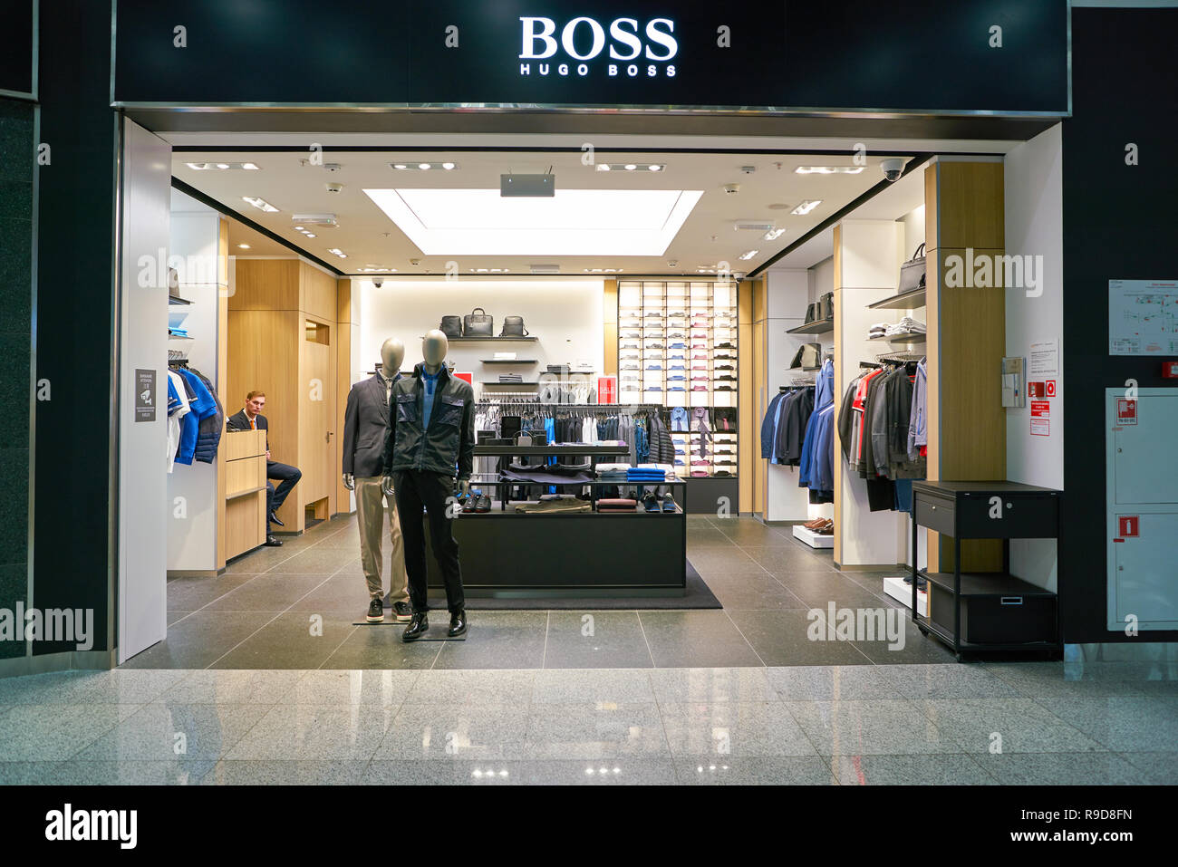 MOSCOW, RUSSIA - CIRCA JULY, 2018: Hugo Boss store in Sheremetyevo  International Airport Stock Photo - Alamy