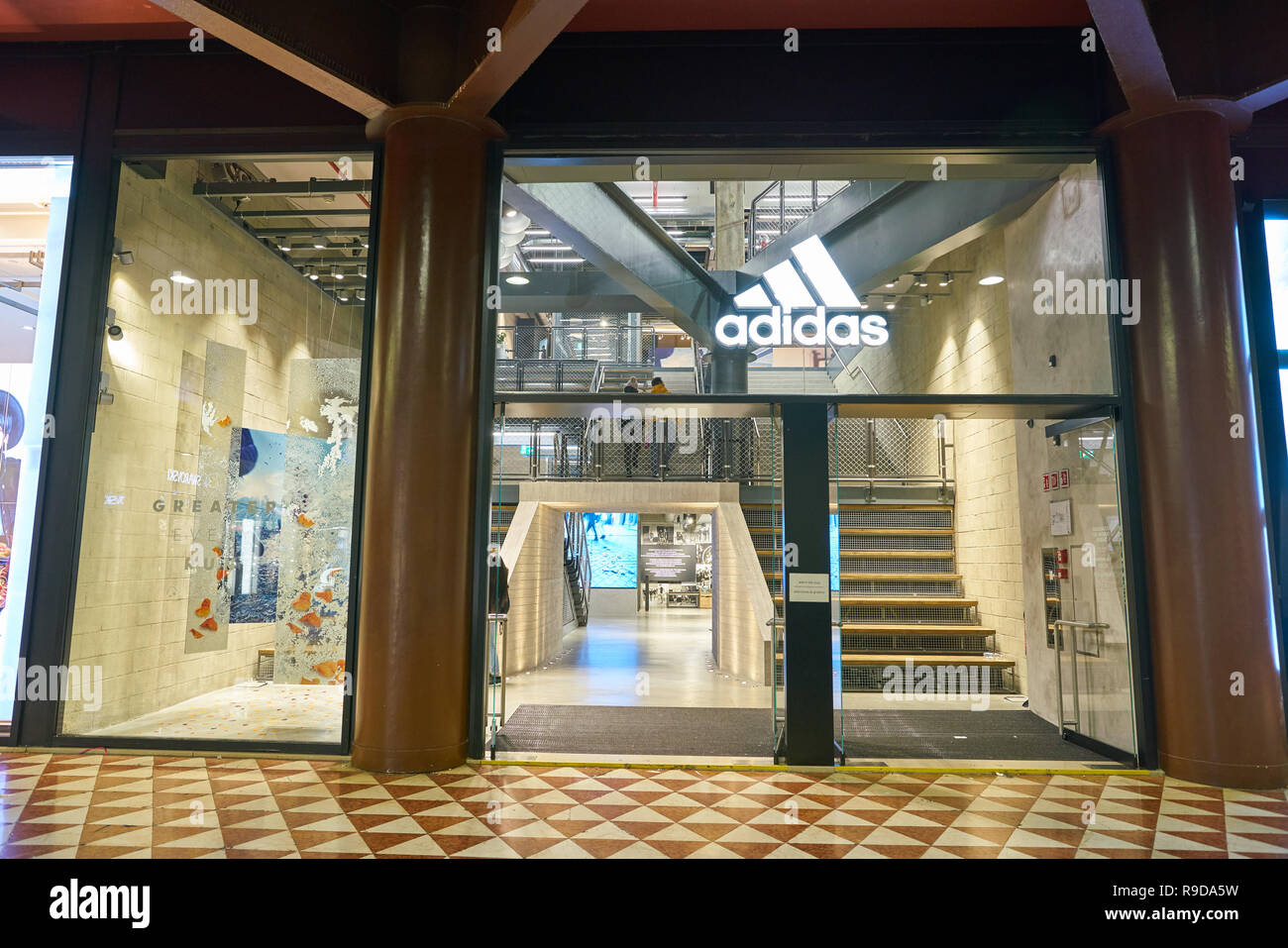 MILAN, ITALY - CIRCA NOVEMBER, 2017: entryway in Adidas store in Milan  Stock Photo - Alamy