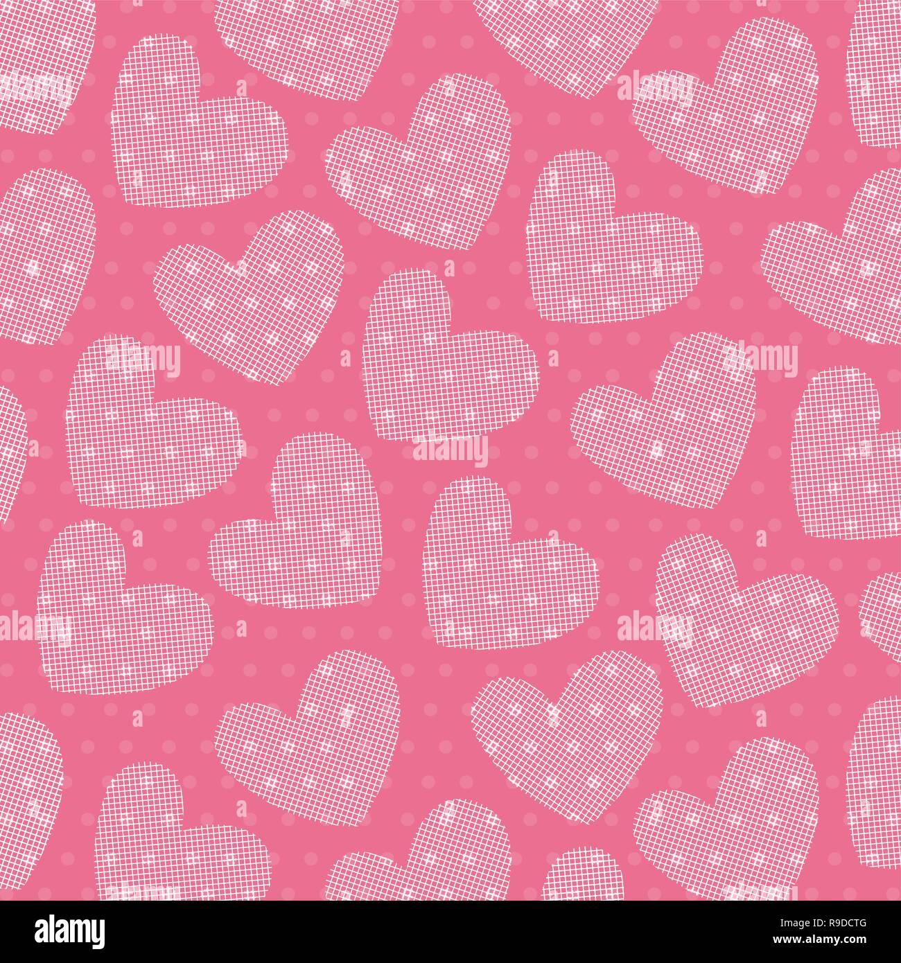 hearts symbol of love and passion background Stock Vector Image & Art ...