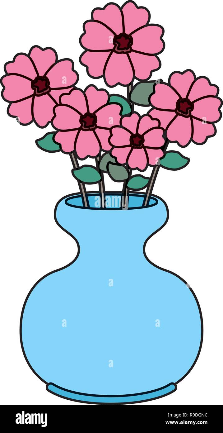 vase with flowers icon Stock Vector Image & Art - Alamy